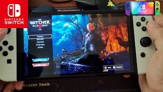 Witcher 3 Gameplay on Nintendo switch OLED, Is this the right platform to play it?