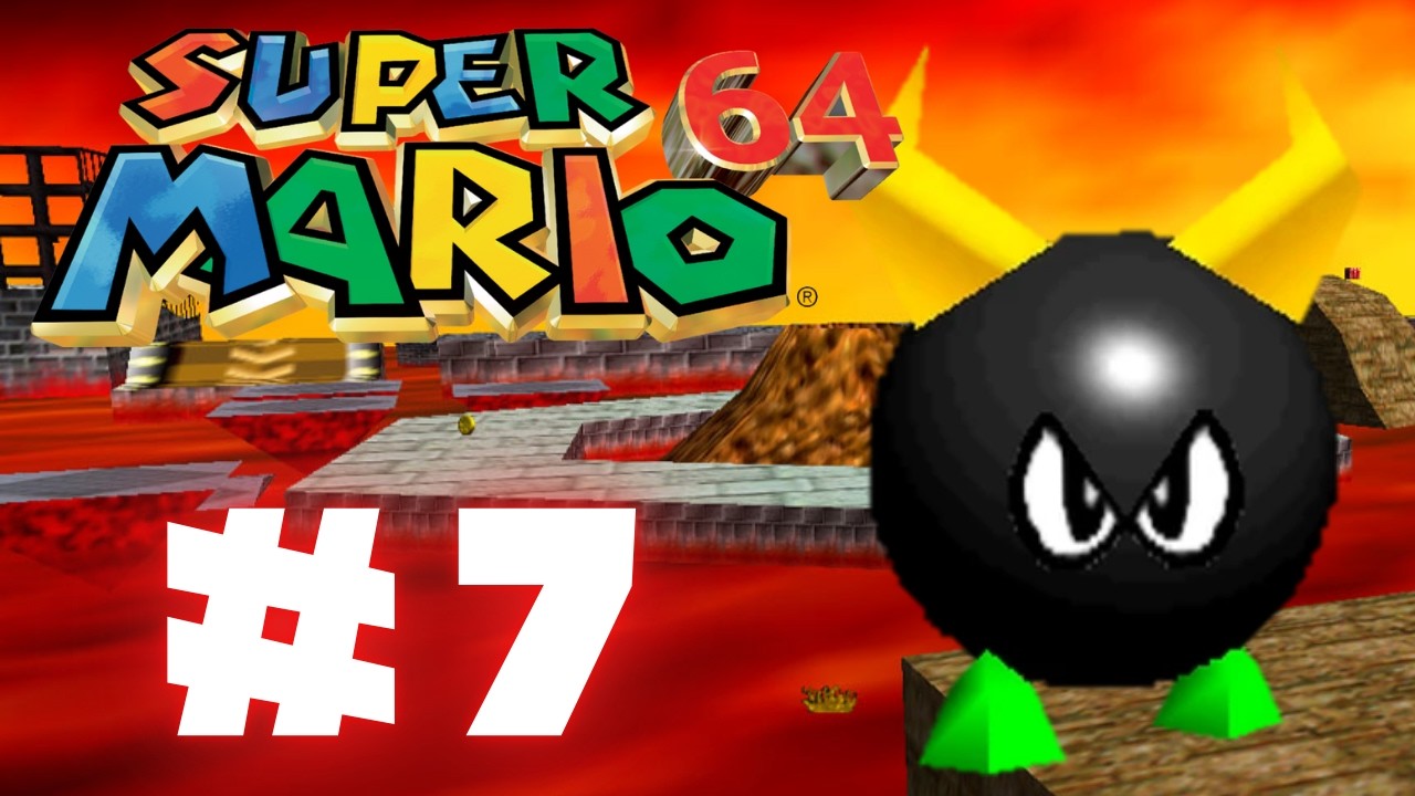 Super Mario 64 | Gameplay Walkthrough Part 7 | Course 7 - Lethal