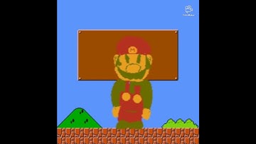 Mario Jumpscares You | Halloween Sprite Animation #animated #animation #flipaclip #mario #mario