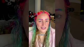 Rainbow eyebrow tutorial 🌈