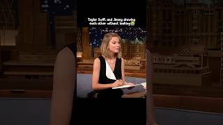 Taylor Swift and Jimmy drawing each other without looking 😭 | #taylorswift #shorts
