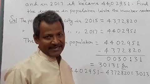 Class 5 :- Mathematics, Subtraction Solutions of Ex:- 10 Word Problems By Manoj Prasad Karn