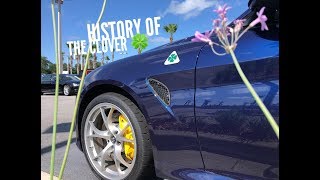 The Story of the Famous Alfa Romeo Quadrifoglio Badge (Four Leaf Clover)