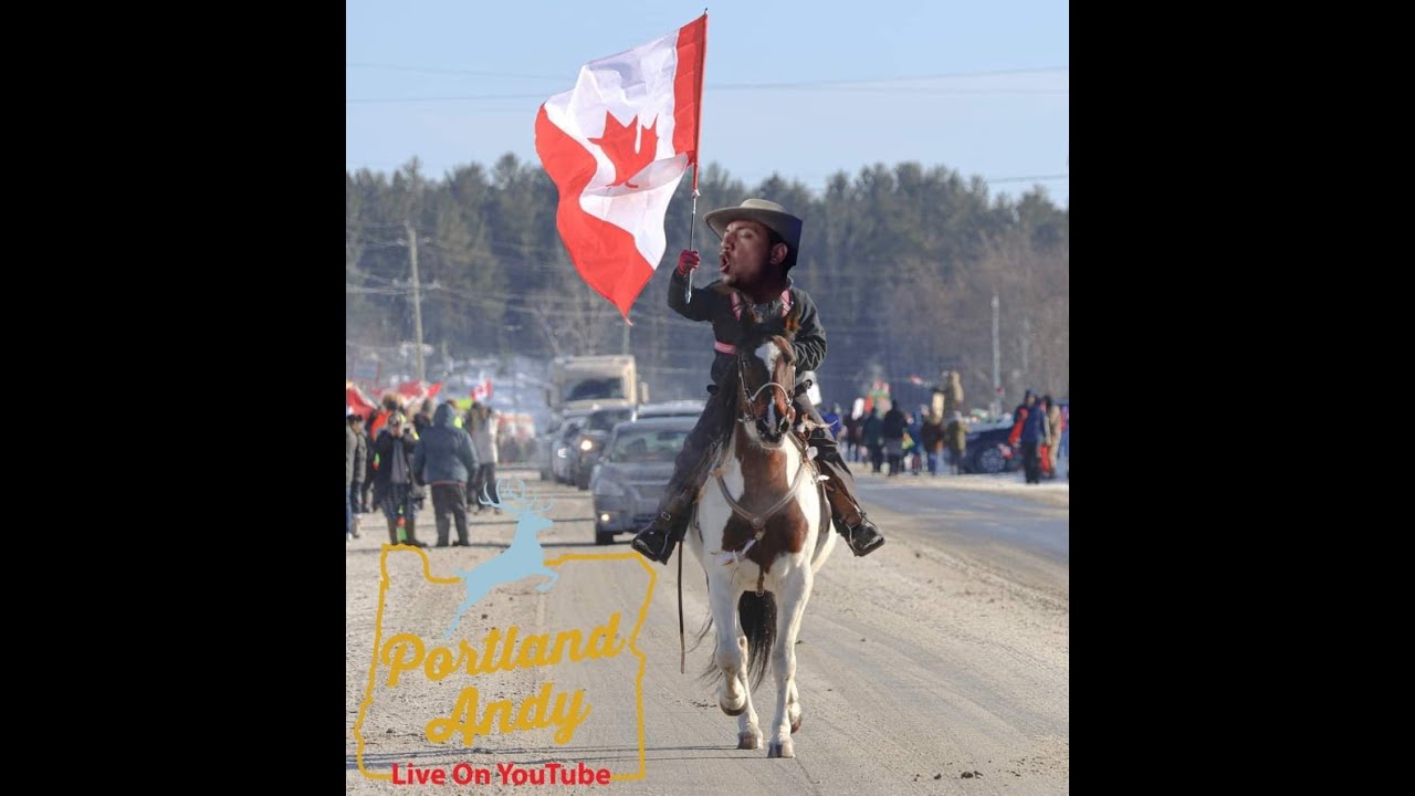 Convoy To Ottawa 2022 Canadian Truckers Monday