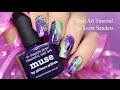 Abstract nail art tutorial by sveta sanders