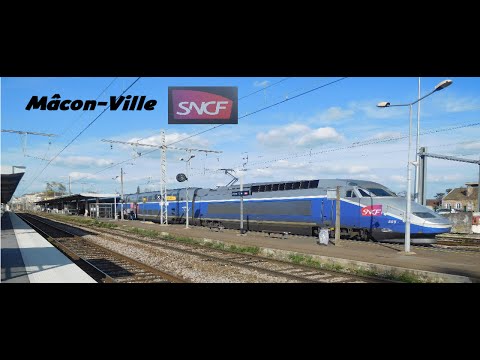 Trains à Mâcon-Ville