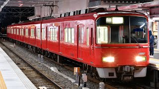 名鉄3700系(3704F) 回送列車　名古屋本線新安城発車