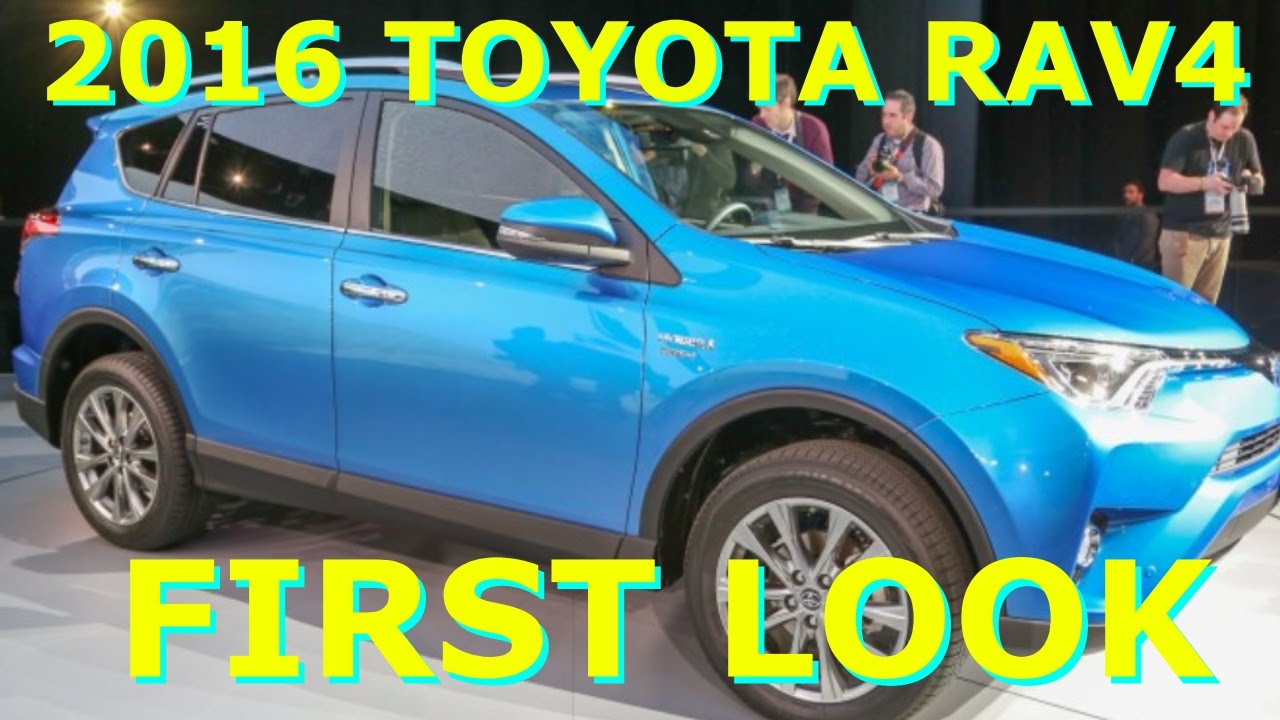 2016 Toyota Rav4 Review New York Auto Show Look At Refreshed 2016 Toyota Rav4 Review New York Auto Show Look At Refreshed Styling Of