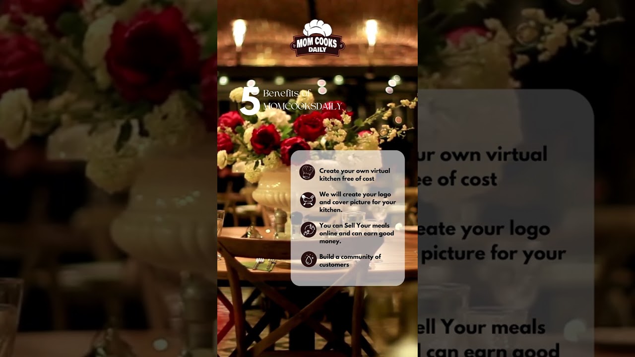 Turn your home kitchen into a virtual restaurant