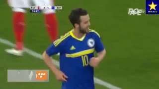 Miralem Pjanic - fantastic goal VS Switzerland