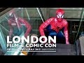 Spidey goes to London Film and Comic Con 2013