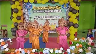 Tari gambang suling versi PAUD