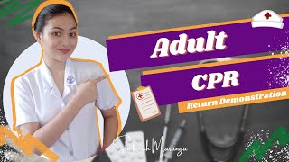Adult CPR | Cardio Pulmonary Resuscitation | Return Demo
