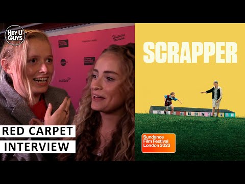 Scrapper Premiere - Charlotte Regan & Lola Campbell on Lola's audition tape & working class films