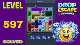 Drop Escape – Level 597 | Walkthrough