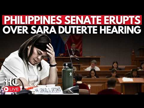 Philippines Senate LIVE: Sara Duterte Impeachment LIVE | Duterte Impeachment News | Philippines News