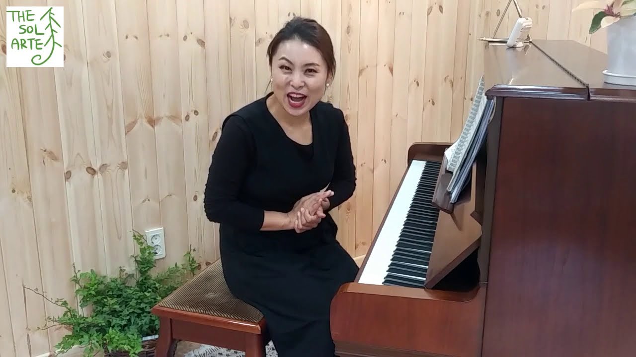 (더솔아르떼 성악아카데미/ 가곡반) '시월의 어느 멋진날에' 배우기