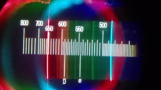 Atomic spectroscopy - Water vapour