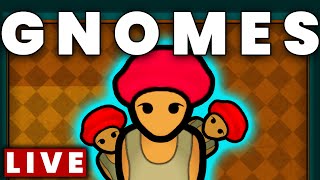 Creating a colony of Ultratech Gnomes in Rimworld #live