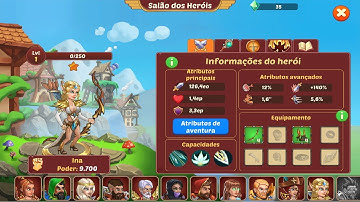 FireStone Idle RPG - Desbloqueando herói Ina