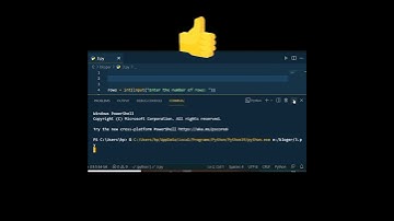 Half pyramid pattern with the number using python || #pythonepattern | python number pattern