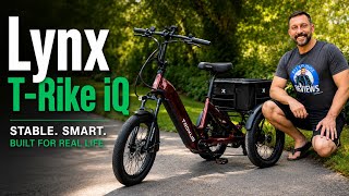 Troxus Lynx T-Rike iQ - Smart Electric Tricycle Built for Confidence, Comfort & Connected Mobility 👍