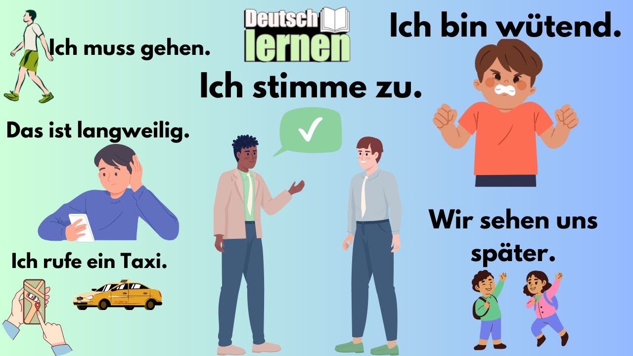 Essential German Phrases for Daily Life | Deutsch lernen | Part 2 - YouTube