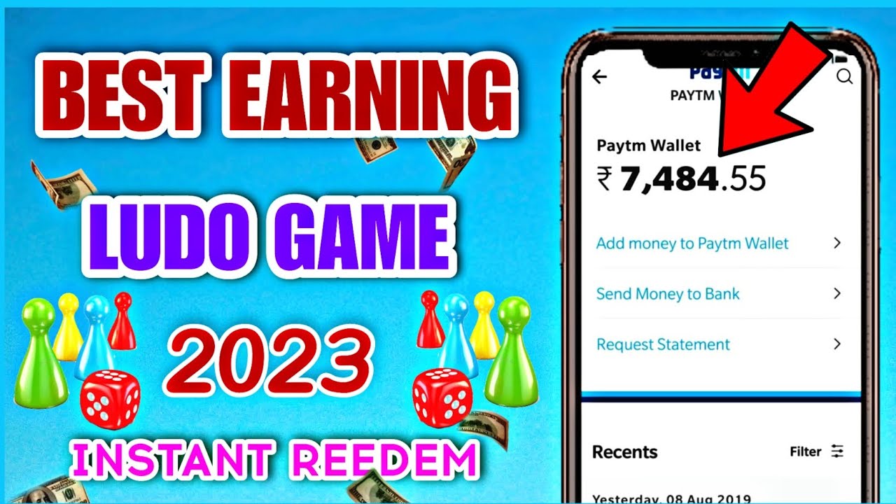 2023 Best New Earning Game 🤑🔥 || New Paytm Cash Earning Ludo Game || Instant Reedem || Earning Video