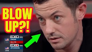 Tom Dwan Epic Blow Up in World Series of Poker Main Event!