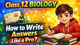 Class 12 Biology | How to Write Answers Like a Pro 🔥 Board Exam Answer Writing Strategy