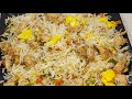 Delicious Chinese Biryani Recipe || Chicken and vegetables fried rice || Daily Cooking By Yasmin