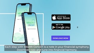Wealth Concert app explainer video screenshot 4