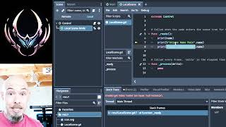 Godot unique name node not found invalid get index on base null instance breaks everything