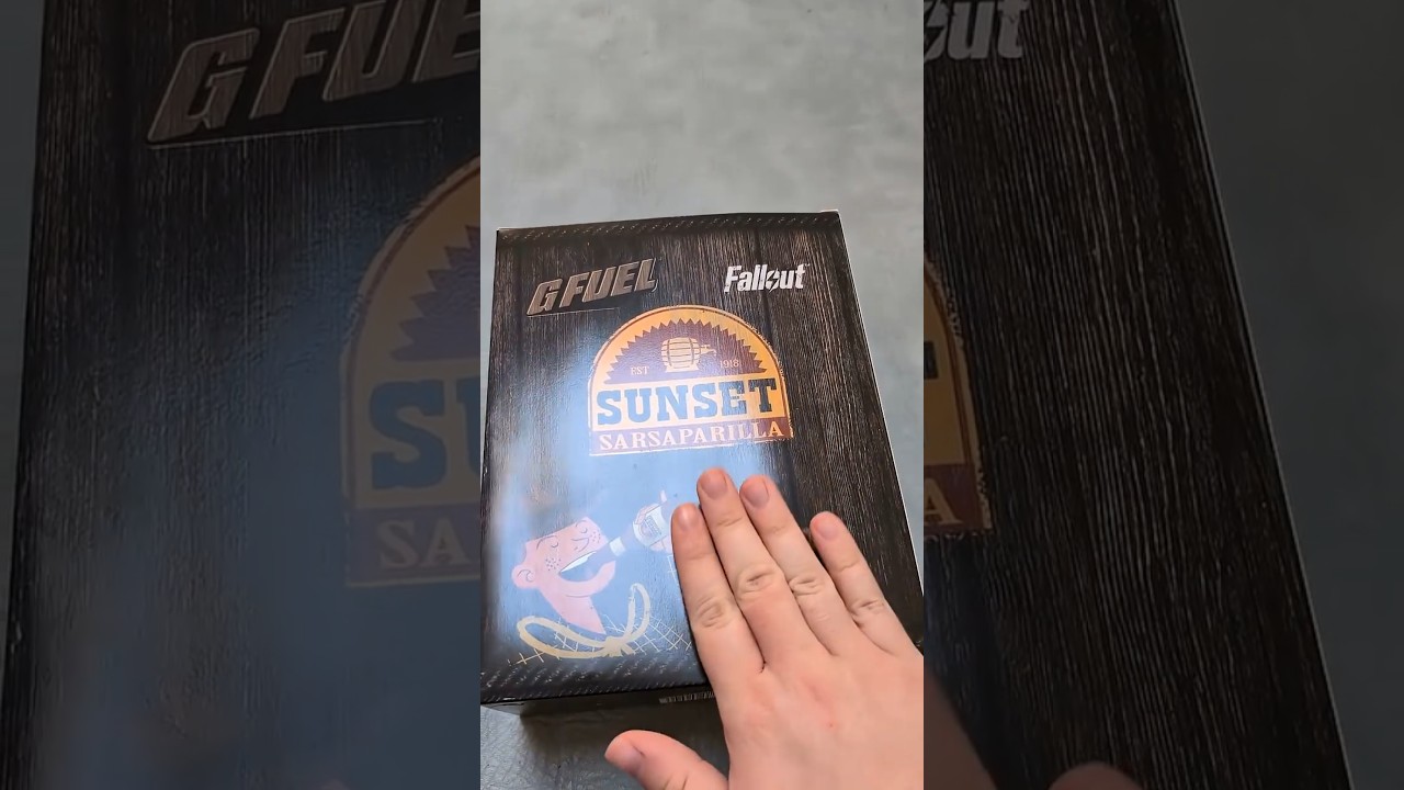 Fallout New Vegas GFUEL Unboxing 