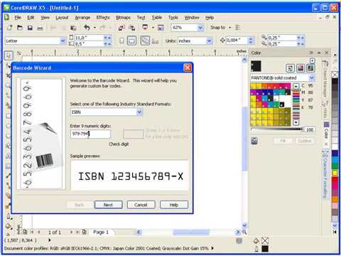 TUTORIAL BARCODE COREL DRAW X5 (BELAJAR MEMBUAT BARCODE DI COREL DRAW