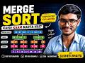 Merge Sort Explained in Hindi | Merge Sort Kaise Kaam Karta Hai? | DAA &amp; Data StructuresMerge Sort