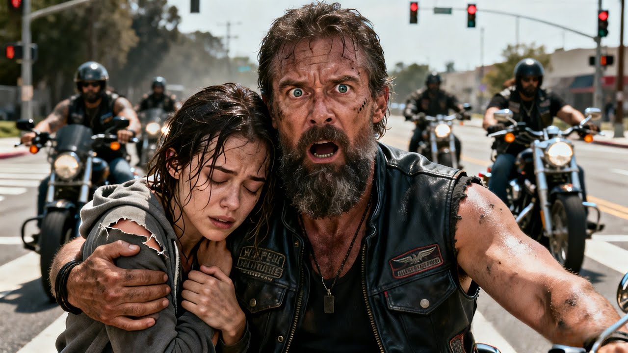 “Flee, It’s a Trap!” Blind Homeless Girl Rescues 12 Hells Angel—Bikers Change Her World the Next Day