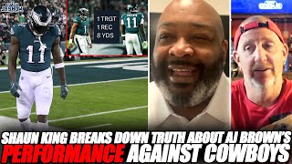 Shaun King Breaks Down TRUTH About AJ Brown's PERFORMANCE vs. Cowboys!