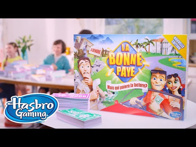 Hasbro Gaming - La Bonne Paye - Jeu de societe pour la famille