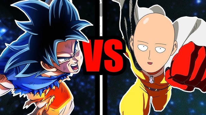 Goku Manga vs Saitama & Cosmic Garou #debate #goku #vs #saitama #garou