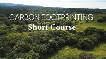 Carbon Footprinting short course
