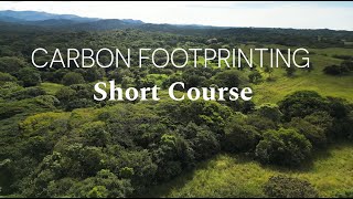 Carbon Footprinting short course
