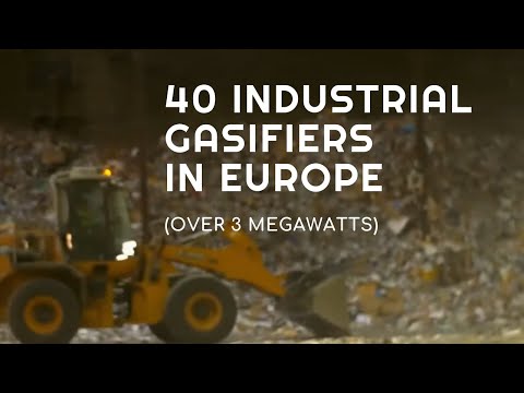 40 industrial gasifiers in Europe (over 3 megawatts)