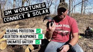 3M Headphones With Unlimited Battery Life, Active Noise Cancelling, And Hearing Protection