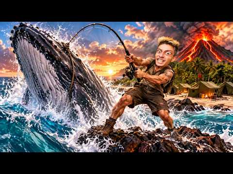 THE WHALE ON THE VOLCANIC ISLAND !! HOW TO FISH #5