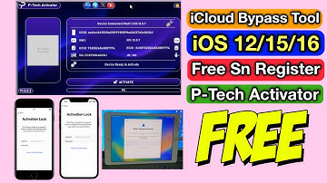 New FREE iCloud Bypass Tool iPhone 5S to iPhone X | P-Tech Activator Bypass tool |