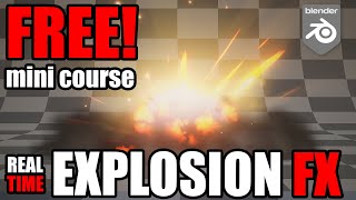 Explosion VFX tutorial in Blender - part 01 Profile