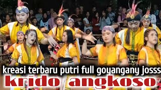 jathilan kreasi putri KRIDO ANGKOSO || Live pringtali jatimulyo.