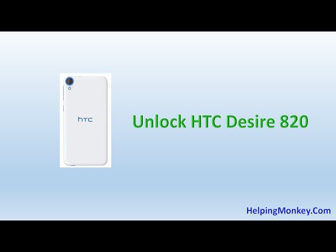 How to Unlock HTC Desire 820 - When Forgot Password