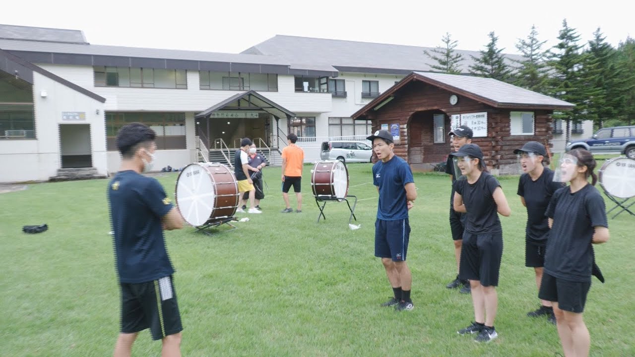 2022立教大学応援団南会津町でセントポールを歌う